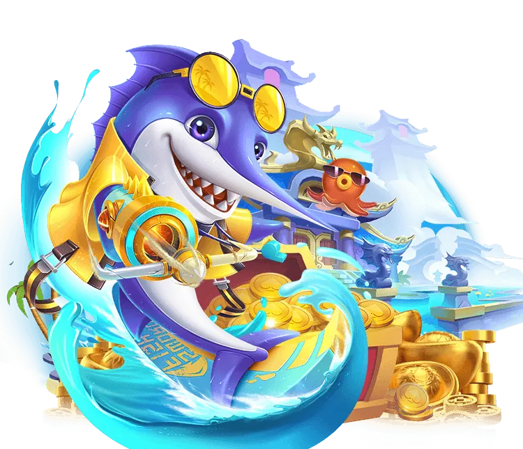 Giao diện game Bắn Cá Vua với hình ảnh rồng vàng và nhiều loại súng